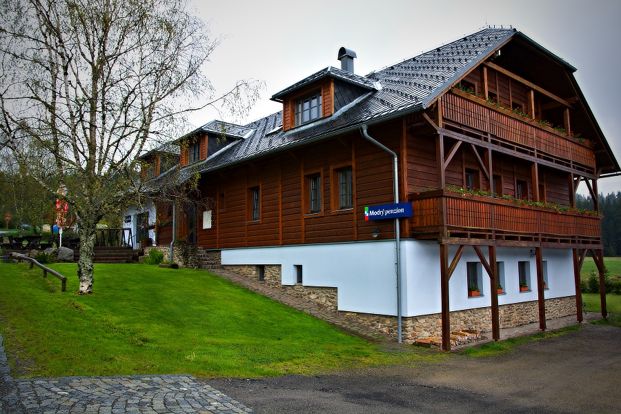9. Penzion Modrý - náš přechodný domov